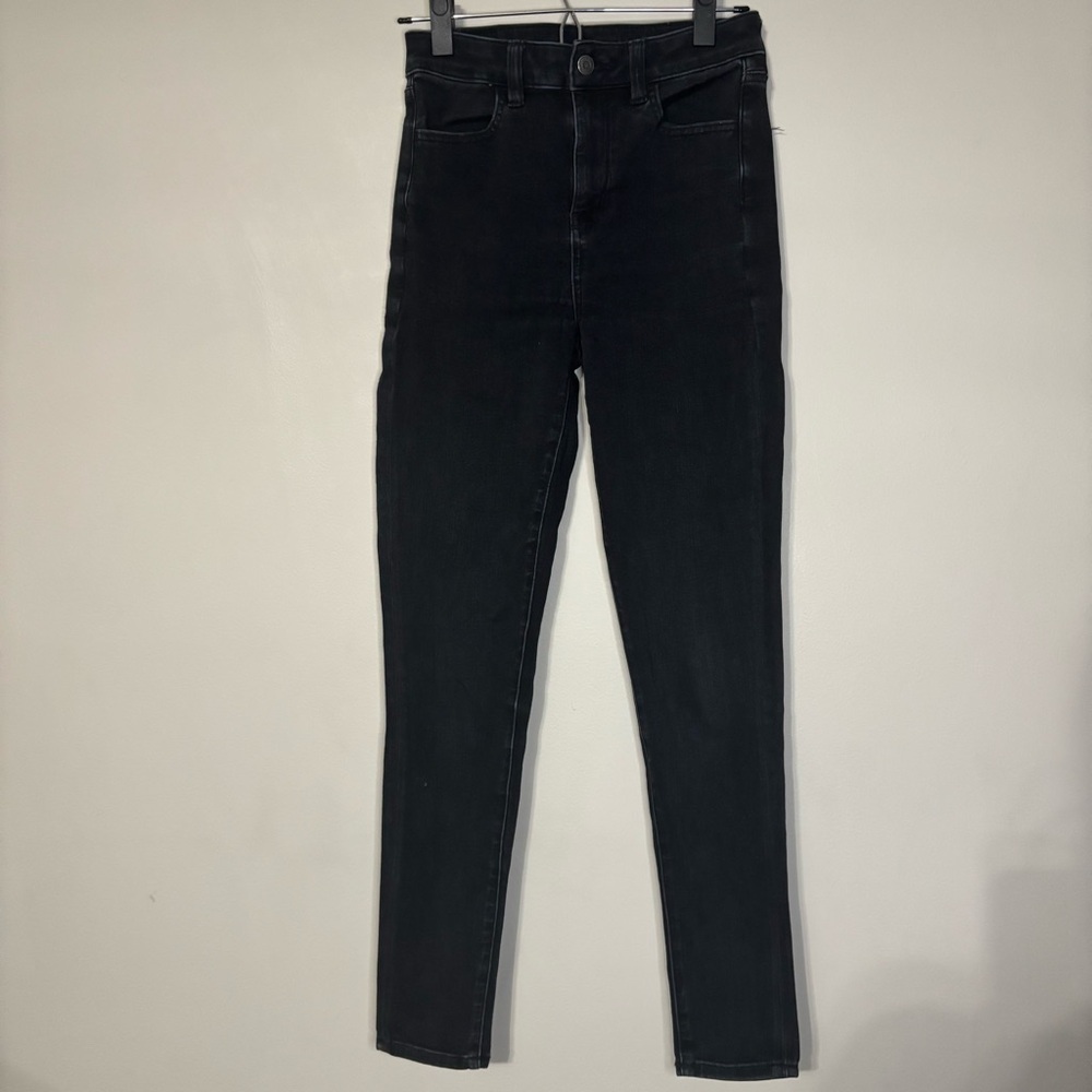 American Eagle Outfitters High Rise Black Jeans